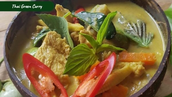 Learn to make Thai Green Curry and curry paste